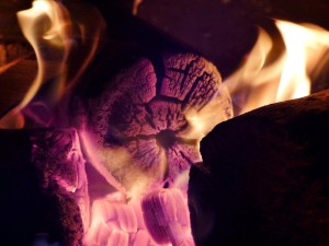 Log Fire